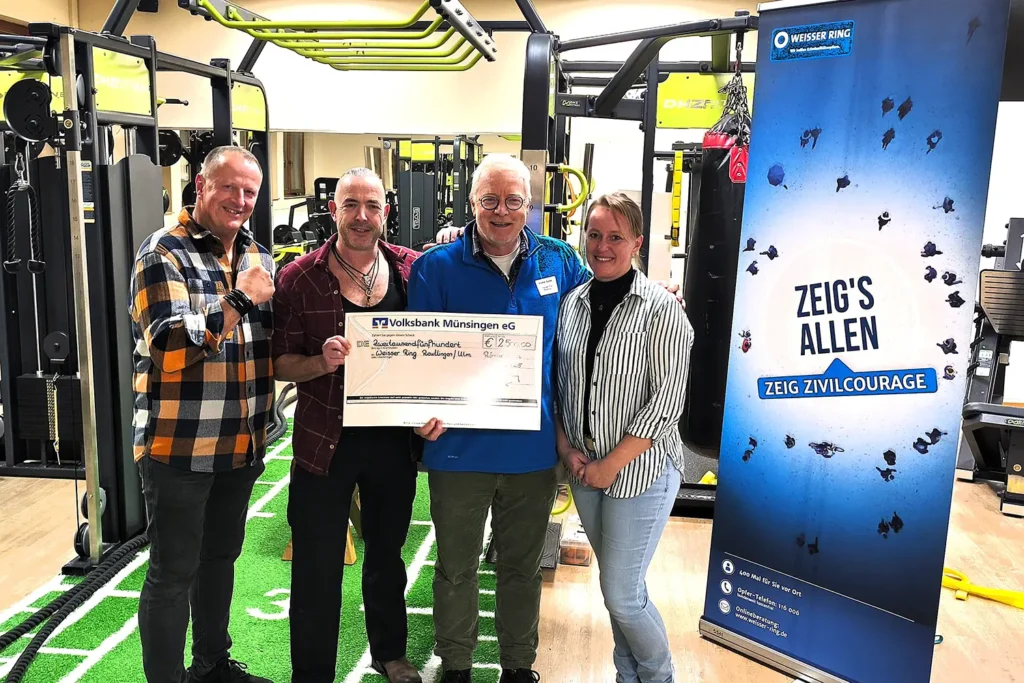 Über 8.000 Schnapptritte für den guten Zweck.