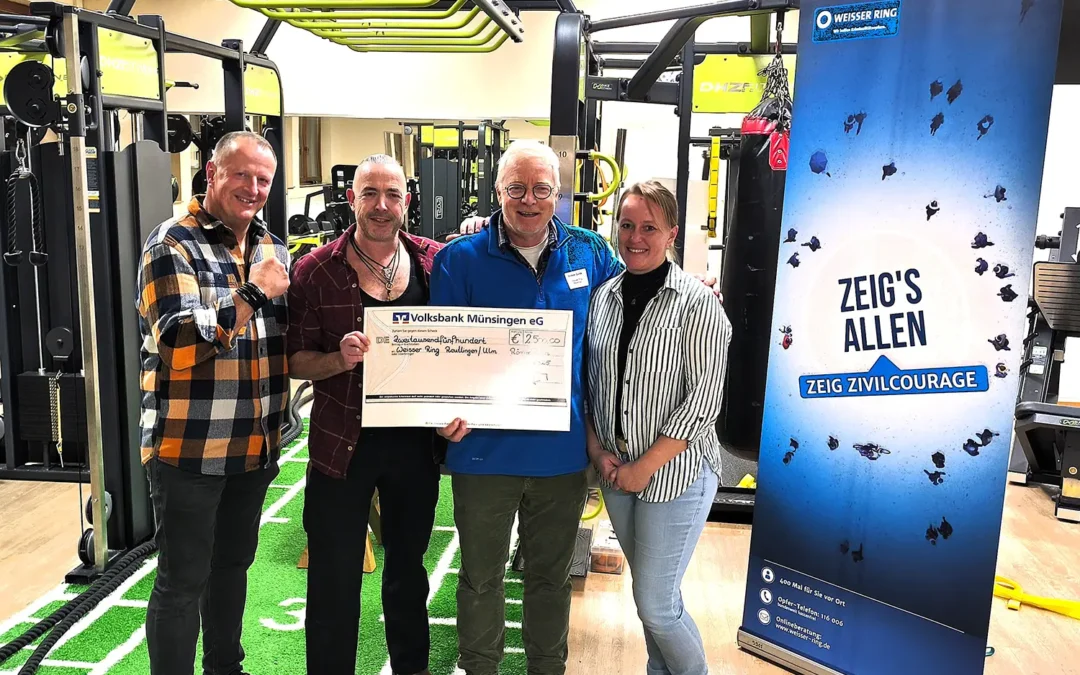 Über 8.000 Schnapptritte für den guten Zweck